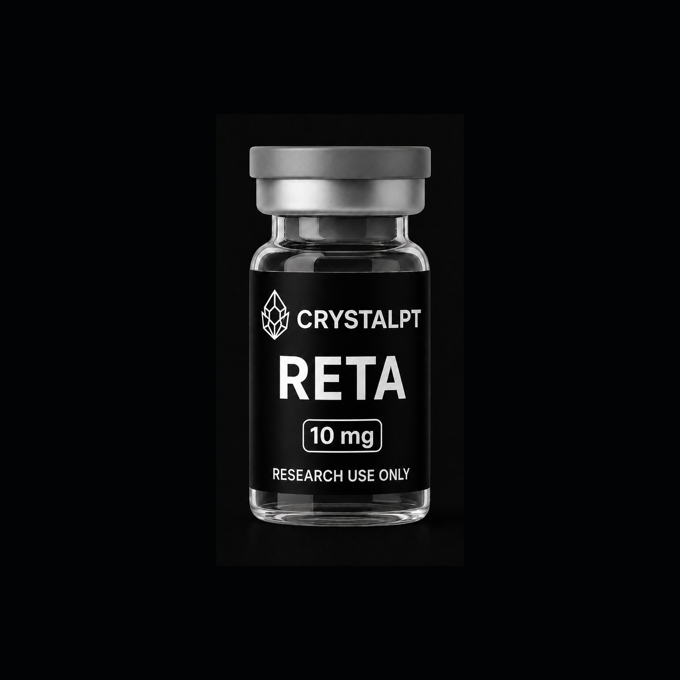 retatrutide-10mg research product by Crystal Peptides